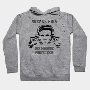 arcade fire use hearing protection Hoodie